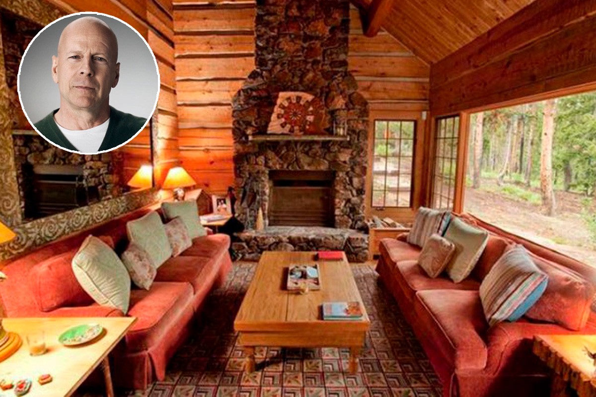 Casas de famosos: Bruce Willis põe à venda a mansão de Idaho por três milhões de euros (fotos)
