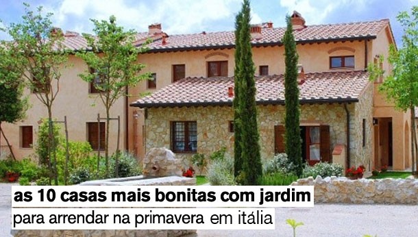 as 10 casas mais bonitas com jardim para arrendar na primavera