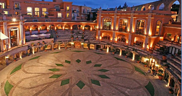 hotel está localizado na recuperada praça de touros de são pedro hotel quinta real zacatecas: dormir numa antiga praça de touros no méxico (fotos)