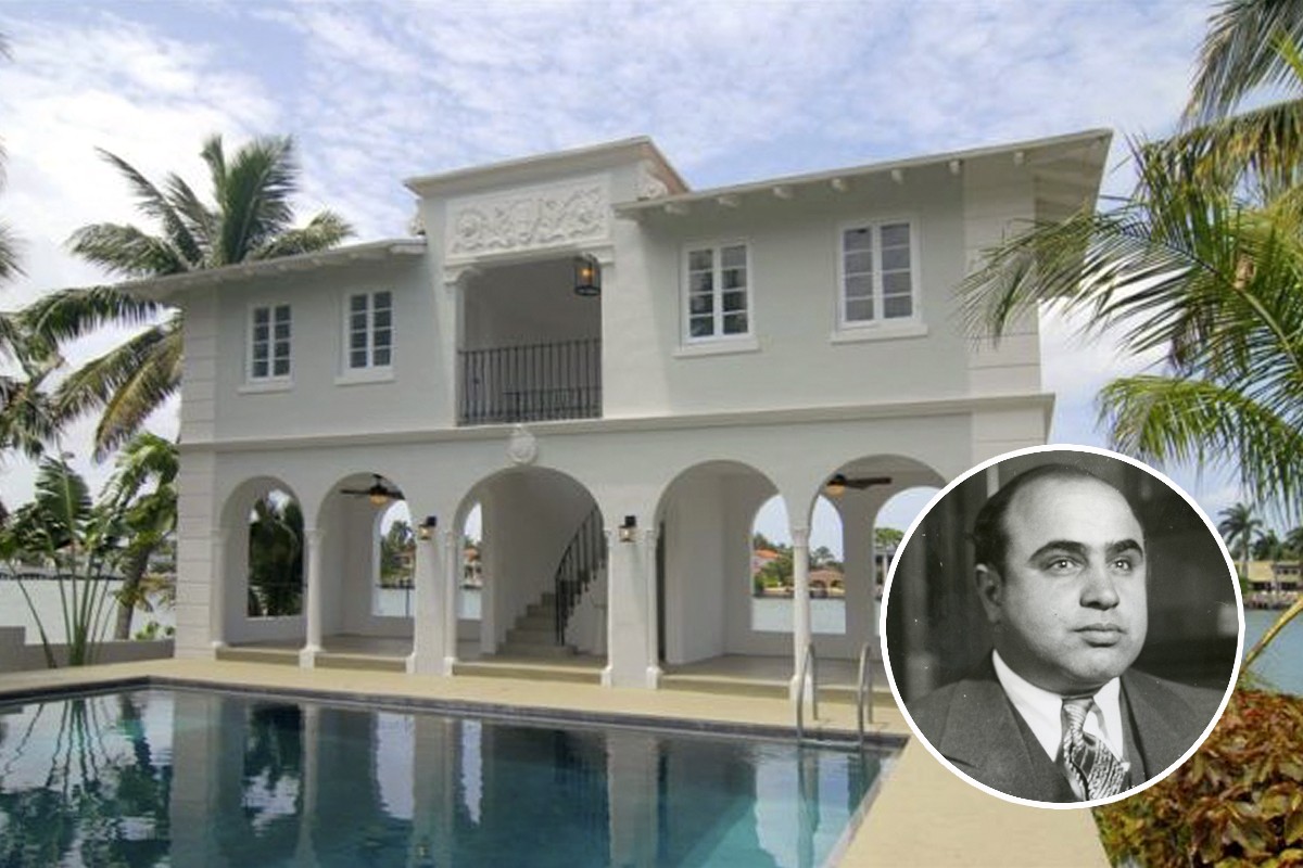 Mansão de Al Capone em Miami Beach está à venda por 8,2 milhões de euros (fotos) 