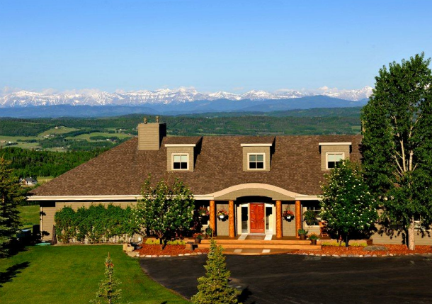 casas de sonho: contemplar a natureza num rancho canadiano (fotos) 