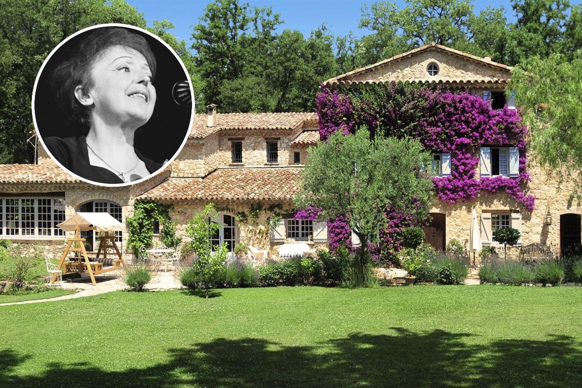 Mansão de Édith Piaf em Cannes à venda por 6,89 milhões de euros (fotos) 