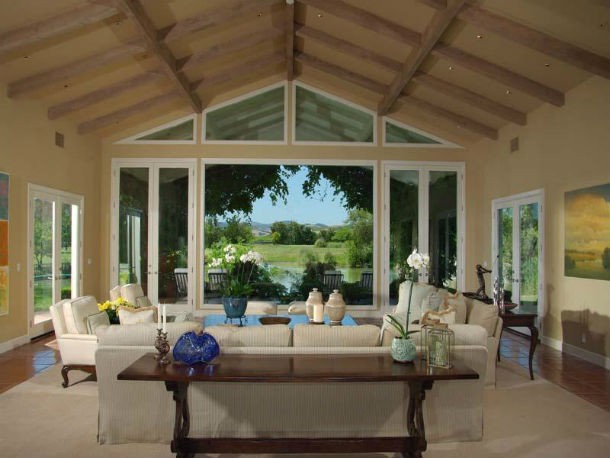 a casa dispõe de campo de golfe, piscina e court de ténis casas de sonho: mansão de luxo para os amantes de golfe e do vinho da califórnia (fotos)