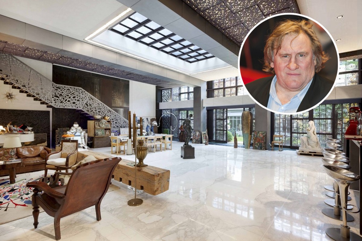 Gérard Depardieu põe à venda palácio de Paris por 50 milhões (fotos) 