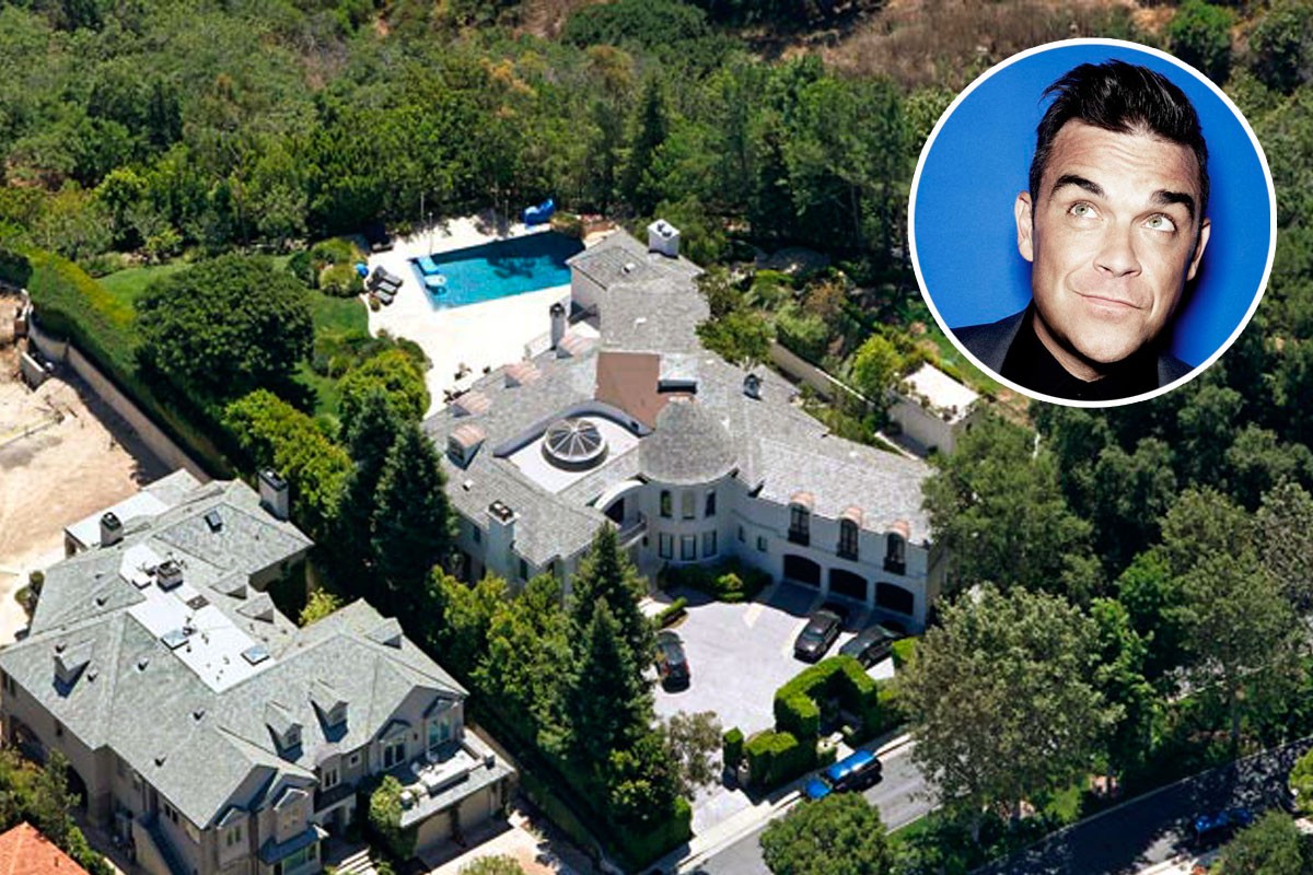 Robbie Williams põe à venda casa de Beverly Hills por 2,7 milhões de euros (fotos) 