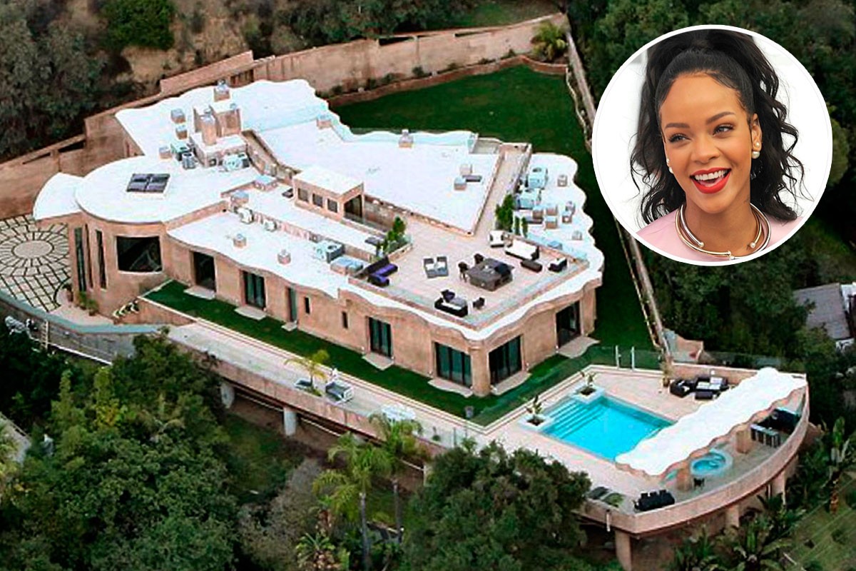 Rihanna compra mansão em Los Angeles por 9,2 milhões de euros (fotos)