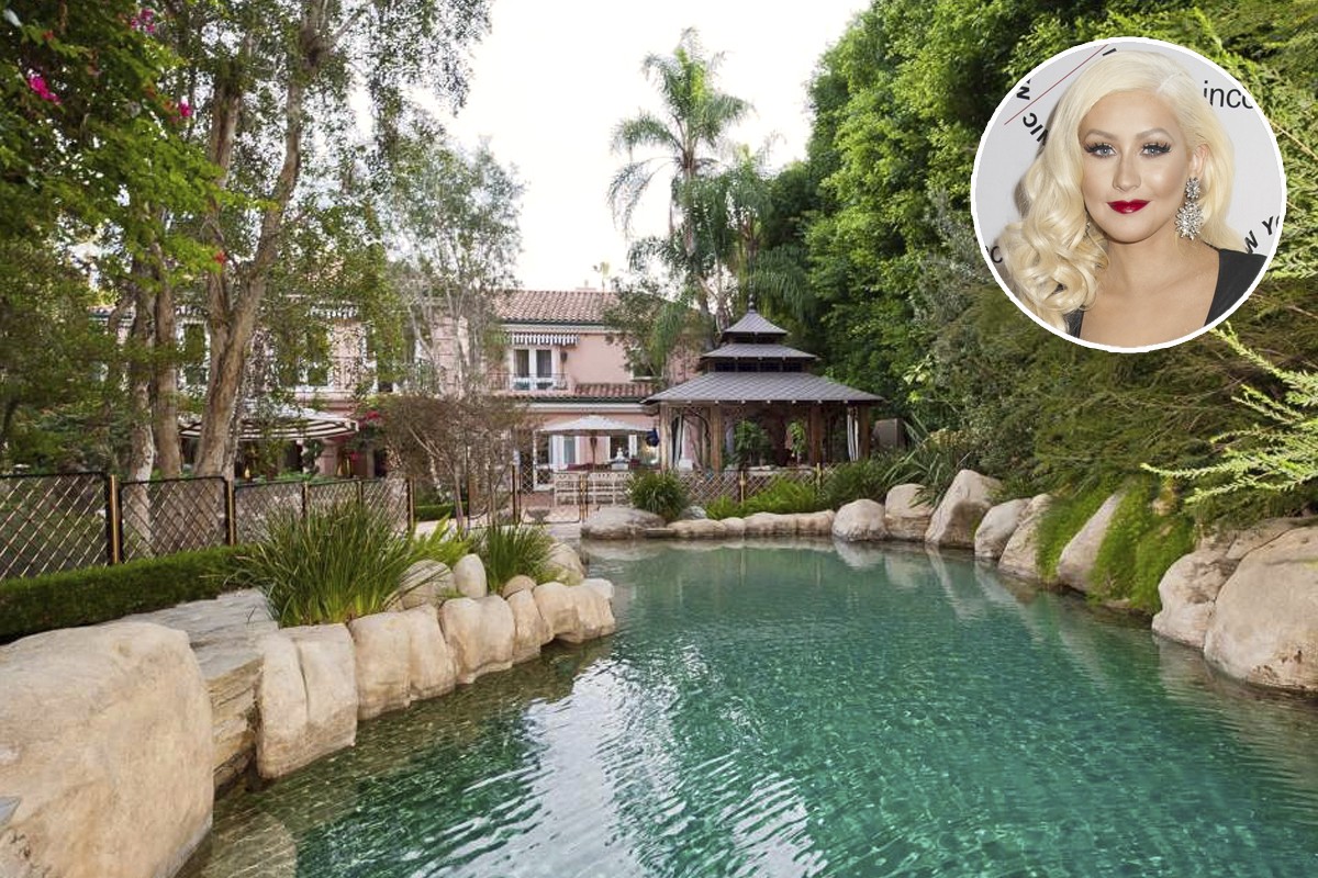 Christina Aguilera vende (finalmente) a mansão de Beverly Hills por 10,1 milhões (fotos) 