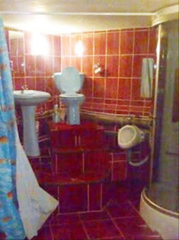 as 13 maiores trapalhadas vistas numa casa de banho (fotos)