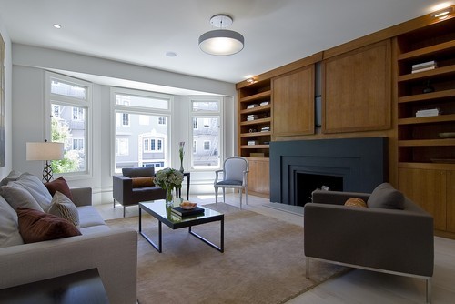 ideias de decoração para esconder a televisão da sala (fotos) 