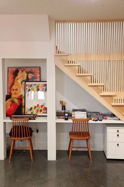 decoração: o que fazer ao espaço debaixo das escadas (fotos)