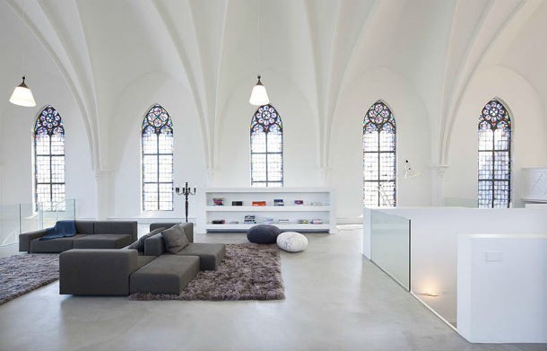 casas de sonho: viver numa igreja convertida em mansão na holanda (fotos) 