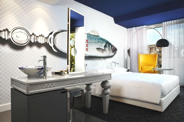 o hotel está localizado no criativo bairro de jordaan, em amesterdão andaz amsterdam prinsengracht: o requinte de dormir no centro de amesterdão (fotos)