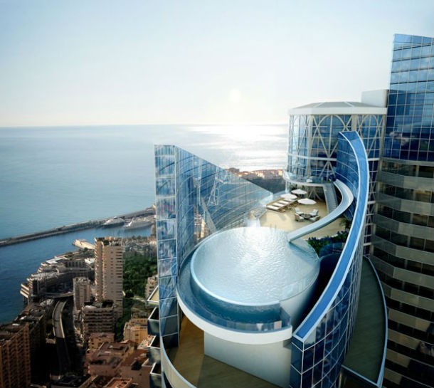 casas luxuosas com piscinas de horizonte infinito (fotos)