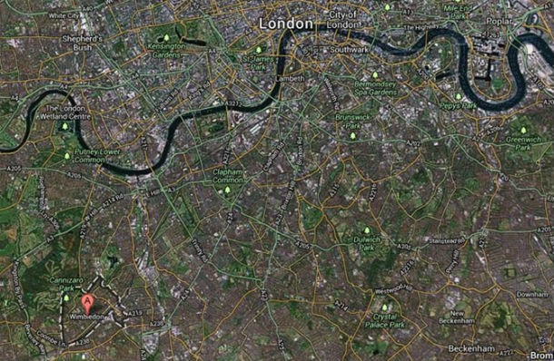 wimbledon: a cidade do ténis e das casas de luxo (fotos)