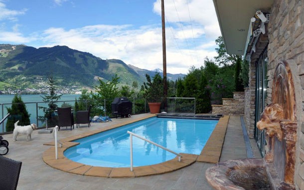 casas luxuosas com piscinas de horizonte infinito (fotos)