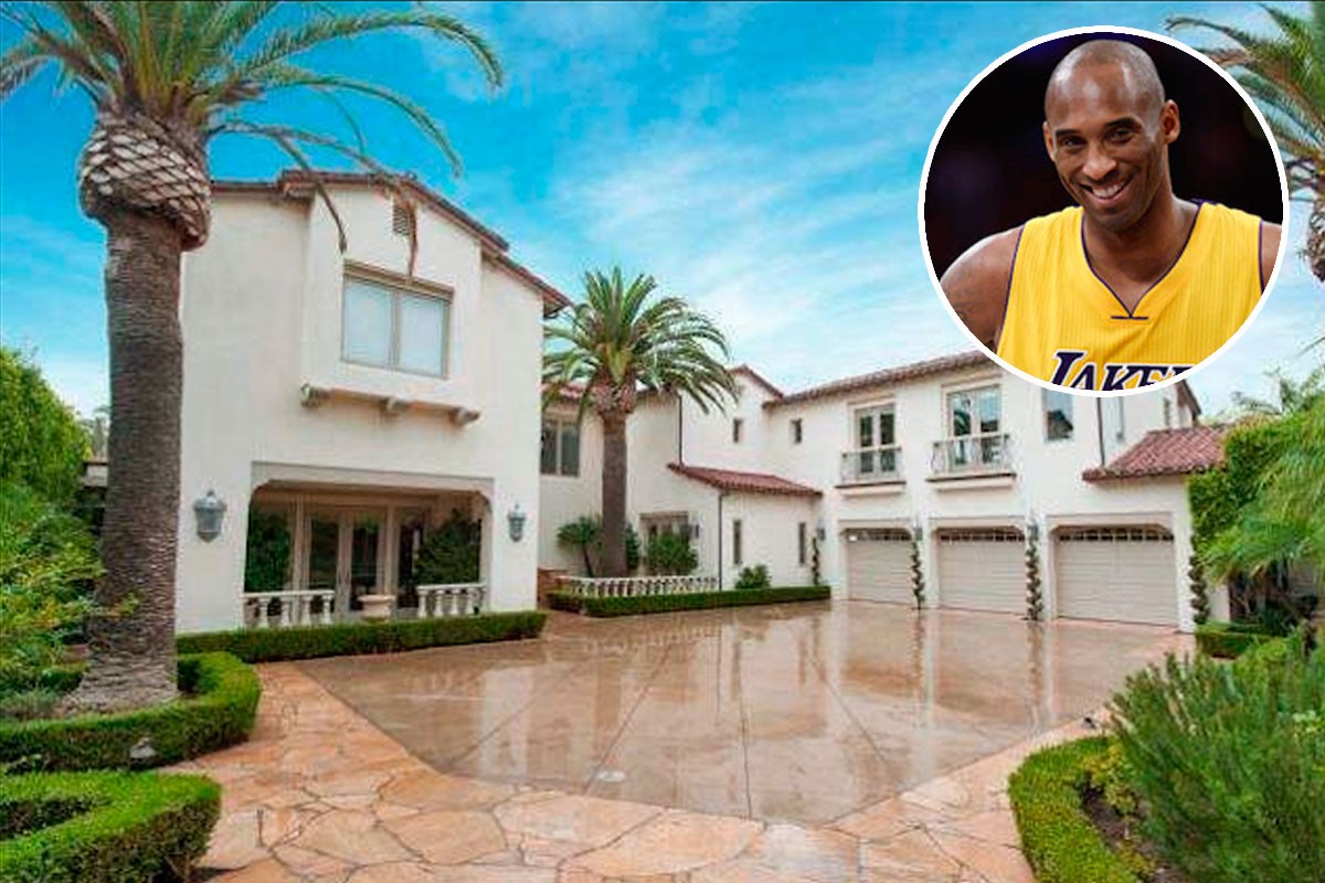 Kobe Bryant vende mansão na Califórnia por 6,5 milhões (fotos)