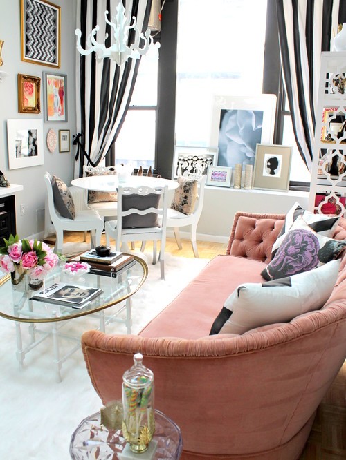 Ideias para decorar salas de estar com estilo vintage (fotos)