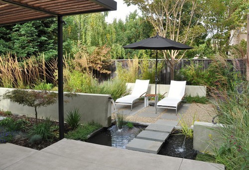 ideias de decoração para um jardim pequeno (fotos)