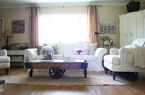 Ideias para decorar salas de estar com estilo vintage (fotos)