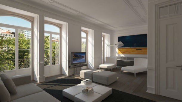 O apartamento mais “barato” do edifício Ópera LX custa 382.000 euros, o mais caro 1.458.251 Reabilitação: viver com vista panorâmica para a Avenida da Liberdade (fotos)