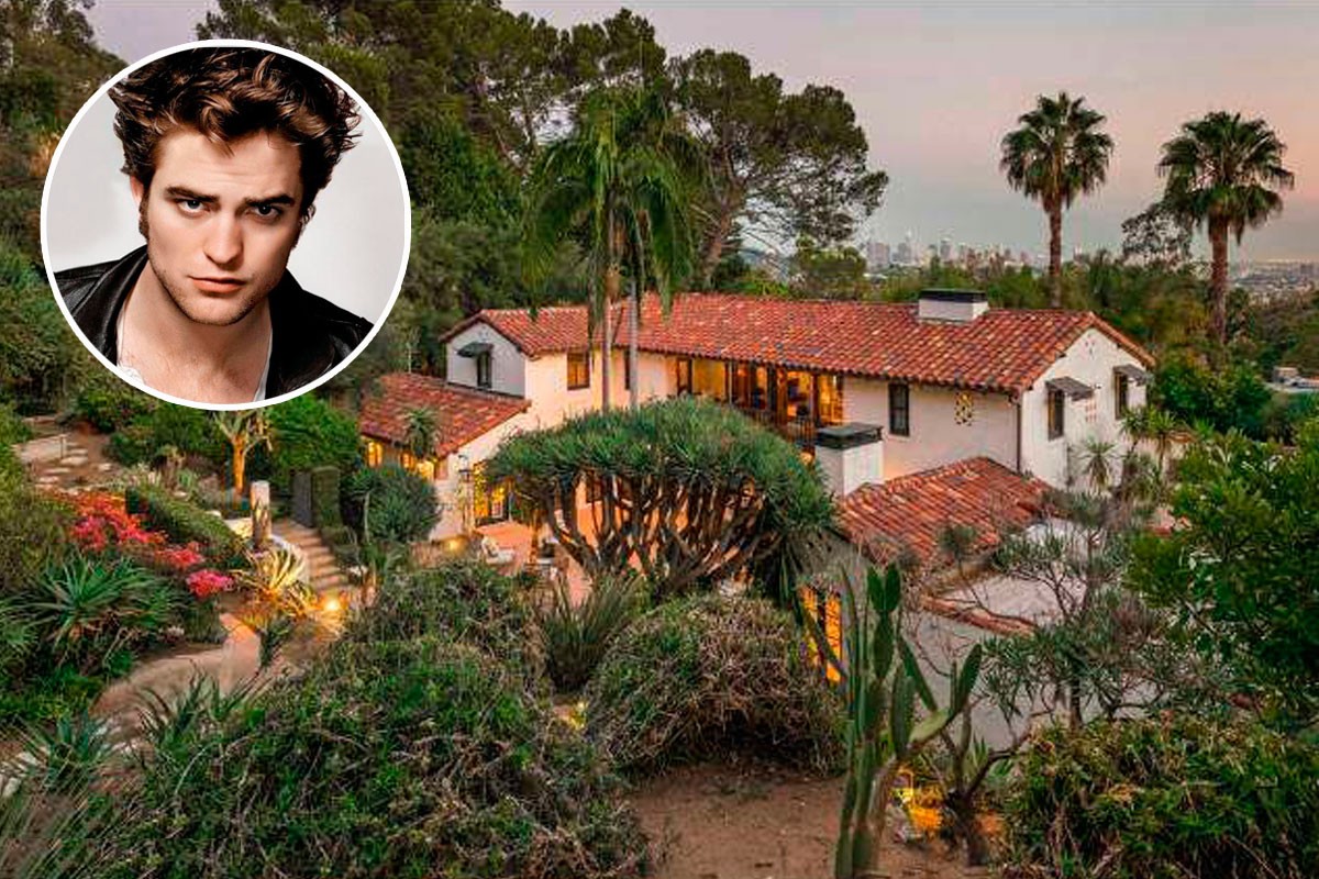 Robert Pattinson vende casa de Los Angeles por 4,7 milhões (fotos)