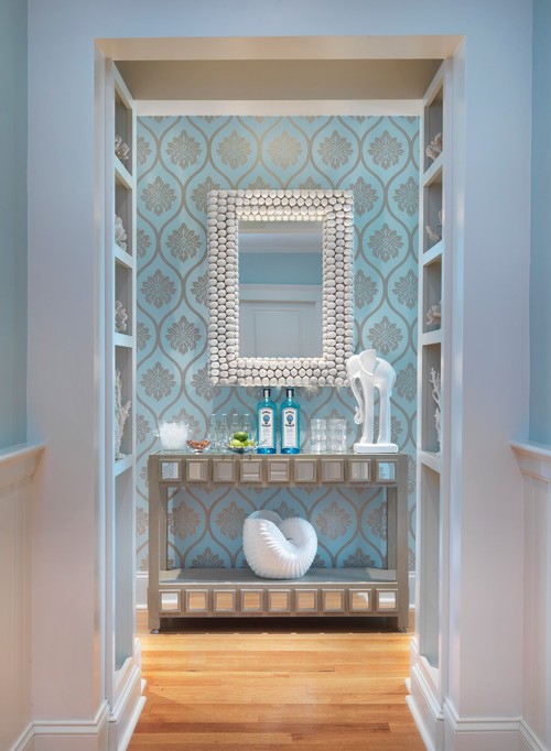 Ideias para decorar quartos com papel de parede (fotos)