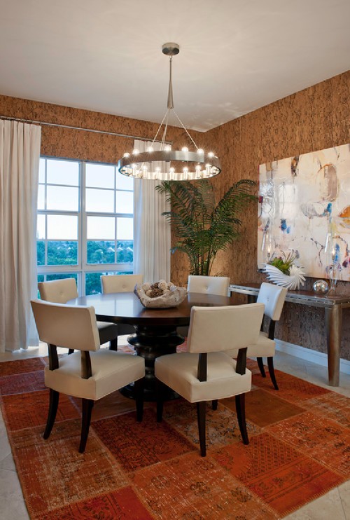 Ideias para decorar quartos com papel de parede (fotos)
