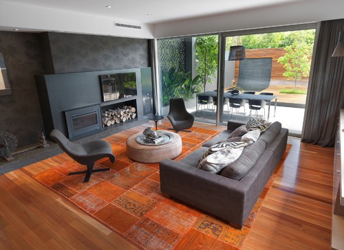 Ideias para criar uma sala acolhedora no inverno (fotos)