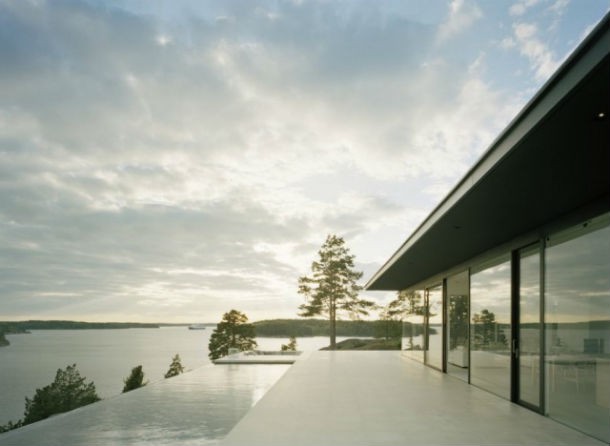 Casas de sonho: Luxo e tranquilidade no topo de uma falésia na Suécia (fotos)