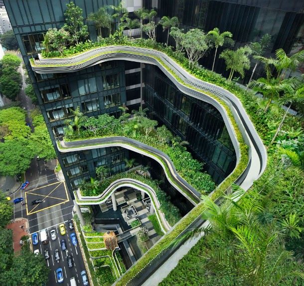 PARKROYAL on Pickering: Um hotel em Singapura “mascarado” de floresta (fotos)