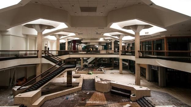 EUA: a decadência dos centros comerciais abandonados