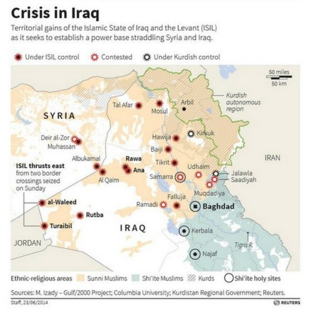 Radiografia do dia: A crise no Iraque