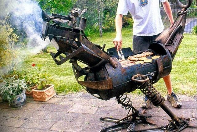Os 14 barbecues mais originais que se podem ter em casa (fotos)