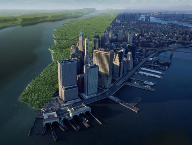 Antes e depois de Nova Iorque: de ilha inóspita a cidade de arranha-céus em 400 anos (fotos) 
