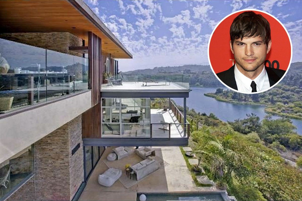 Mansão de Ashton Kutcher em Los Angeles à venda por 8,8 milhões (fotos)