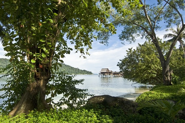 Pangkor Laut Resort: Selva tropical e praias de areia branca na Malásia