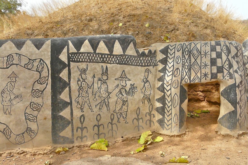 A aldeia africana onde as casas são obras de arte (fotos)