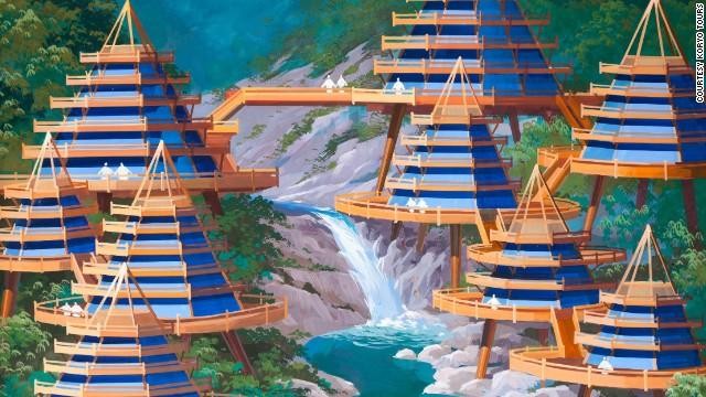 Assim serão as cidades do futuro, segundo os arquitetos da Coreia do Norte (fotos)
