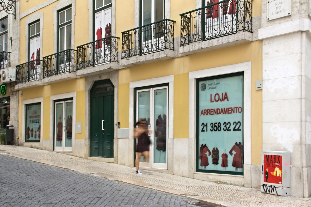 Lisboa: Avenida da Liberdade e Chiado têm as rendas comercias mais caras