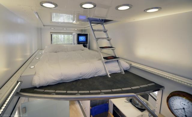 Um loft de luxo sobre rodas: Assim é a Kiravan, a maior e mais moderna caravana do mundo (fotos) 