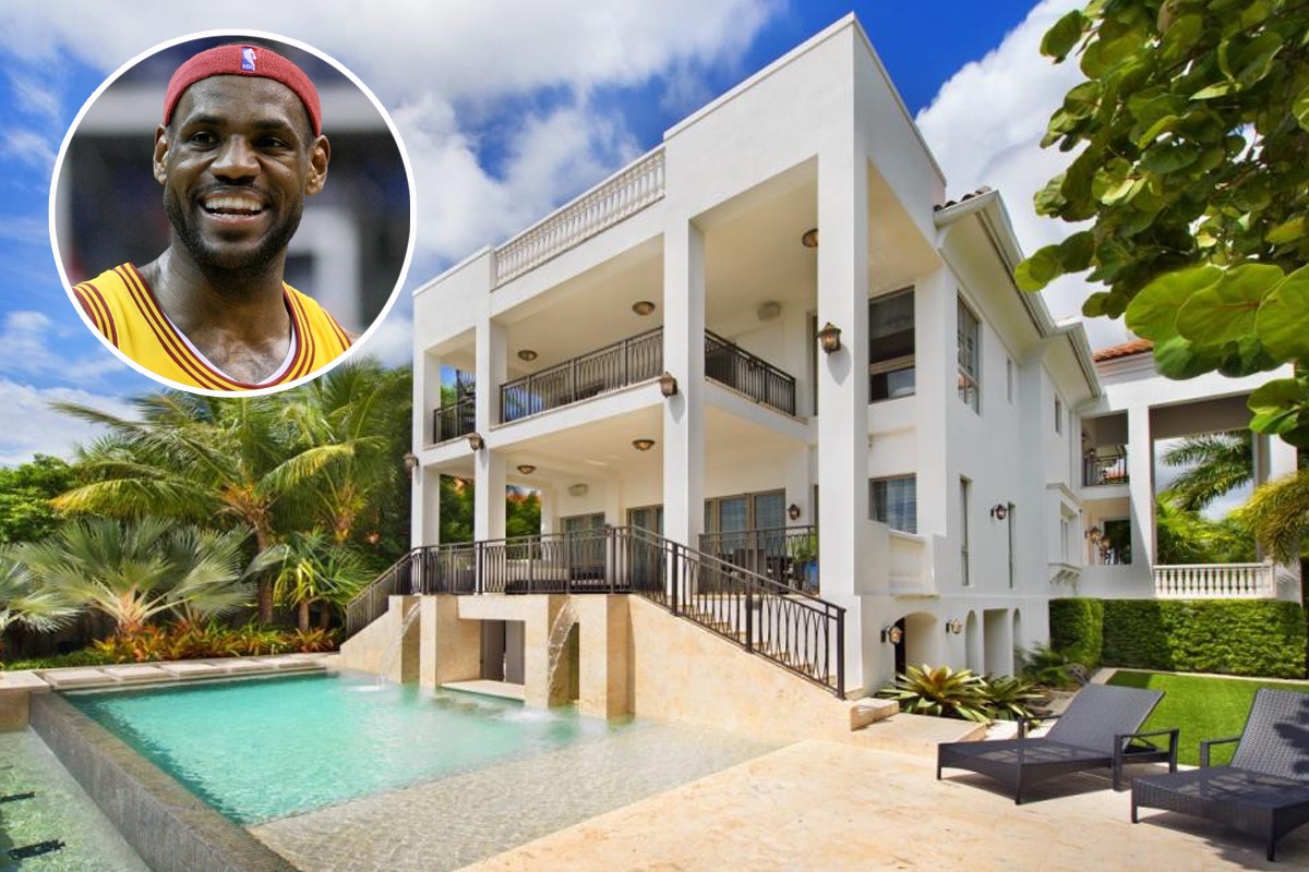 LeBron James da NBA vende casa de Miami por 13,4 milhões de euros (fotos) 