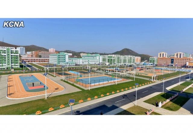 A febre da construção chega à Coreia do Norte (fotos)
