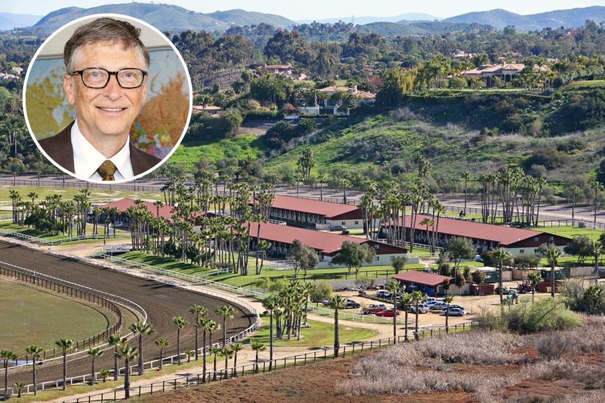 Bill Gates compra rancho de cavalos com hipódromo incluído (fotos)