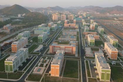 A febre da construção chega à Coreia do Norte (fotos)