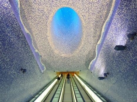 Curiosidade da semana: Estações de metro que são obras de arte (fotos)