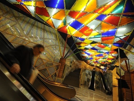Curiosidade da semana: Estações de metro que são obras de arte (fotos)