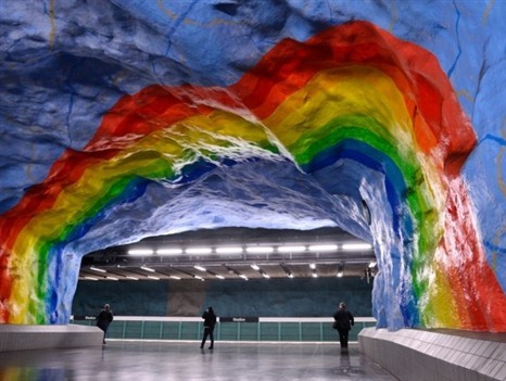 Curiosidade da semana: Estações de metro que são obras de arte (fotos)