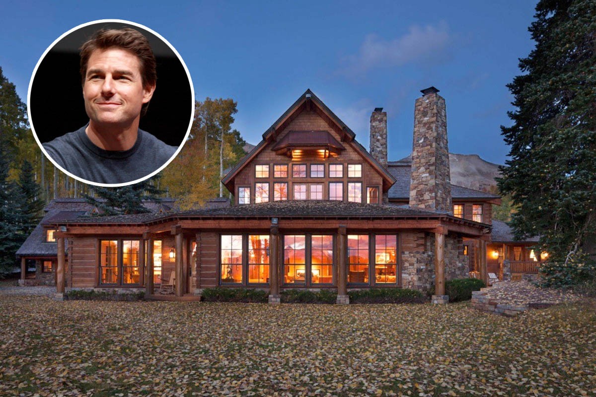 Tom Cruise vende a mansão de luxo que ele próprio desenhou por 47 milhões (fotos)