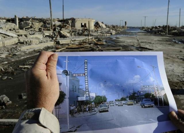 Assim ficou a cidade argentina submergida durante 25 anos debaixo de água (fotos)