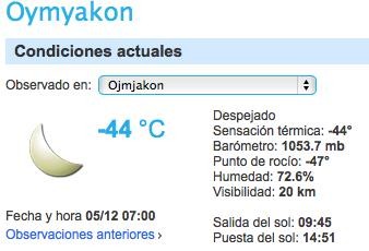 Assim se vive com 50 graus negativos: conhece a cidade mais fria do mundo (fotos) 